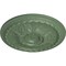 Ekena Millwork Stockport Ceiling Medallion (Fits Canopies up to 6 1/4"), 28"OD x 2 3/4"P, Athenian Green CM28STAGF - alternate 2